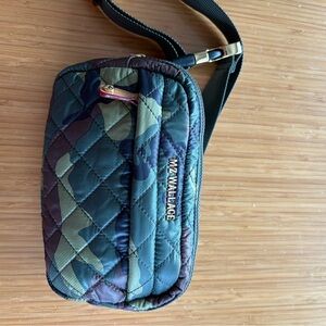 MZ Wallace waist pouch/sling in camo